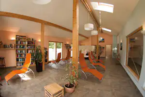 Schwimmbadcamping Mössler - Sauna auf dem Campingplatz