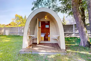 Seecamp Zell am See - Mobilheim-Pod auf dem Campingplatz