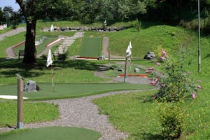 Seecamping Berghof - Minigolfanlage auf dem Campingplatz