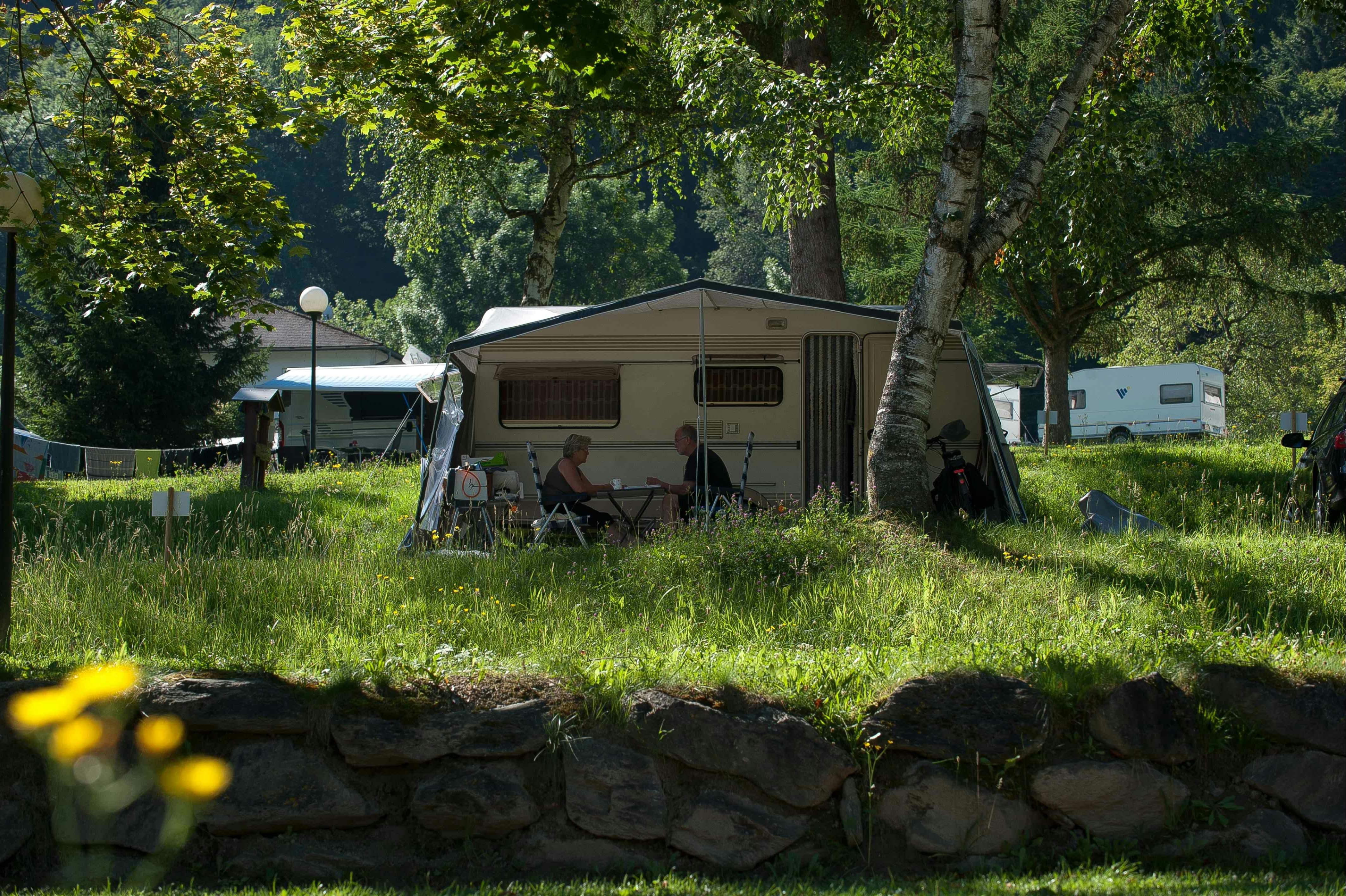 Seecamping Berghof - Standplätze auf dem Campingplatz