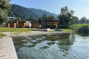 Seecamping Hoffmann - Mobilheime am Naturbadeteich auf dem Campingplatz