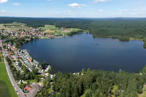 Seecampingpark - Campingplatz Luftaufnahme