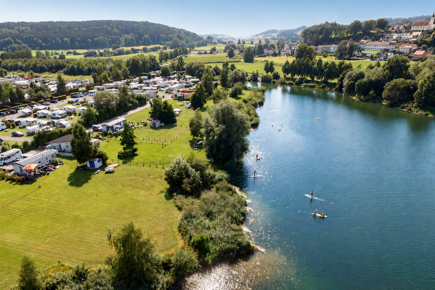 Seencamping Krauchenwies