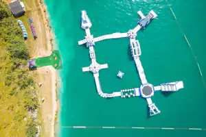 Camping Saint-Louis Sites et Paysages Camping Saint-Louis - Spiellandschaft auf dem Wasser