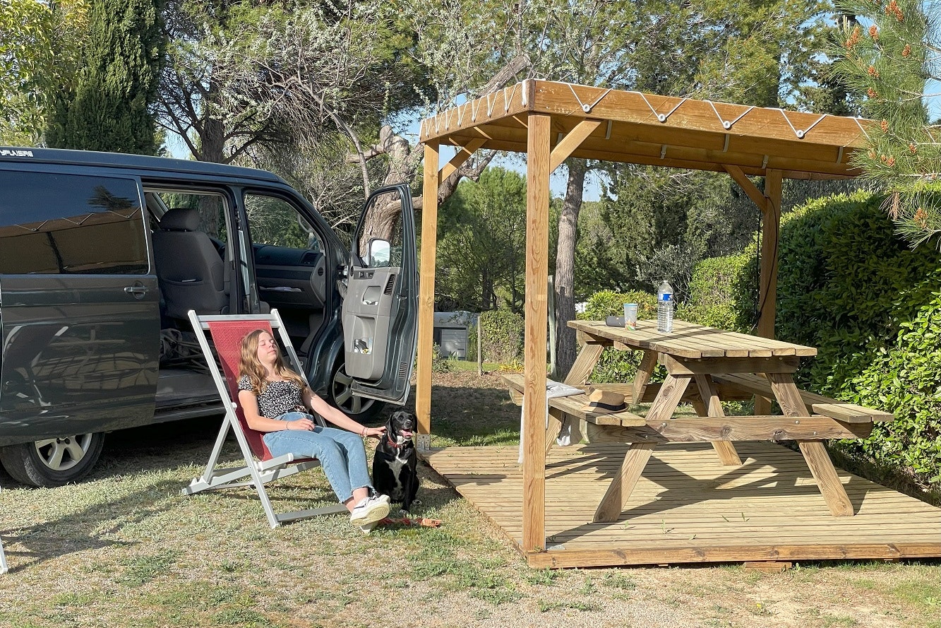 Camping La Pinède  Sites et Paysages La Pinède - Standplätze auf dem Campingplatz