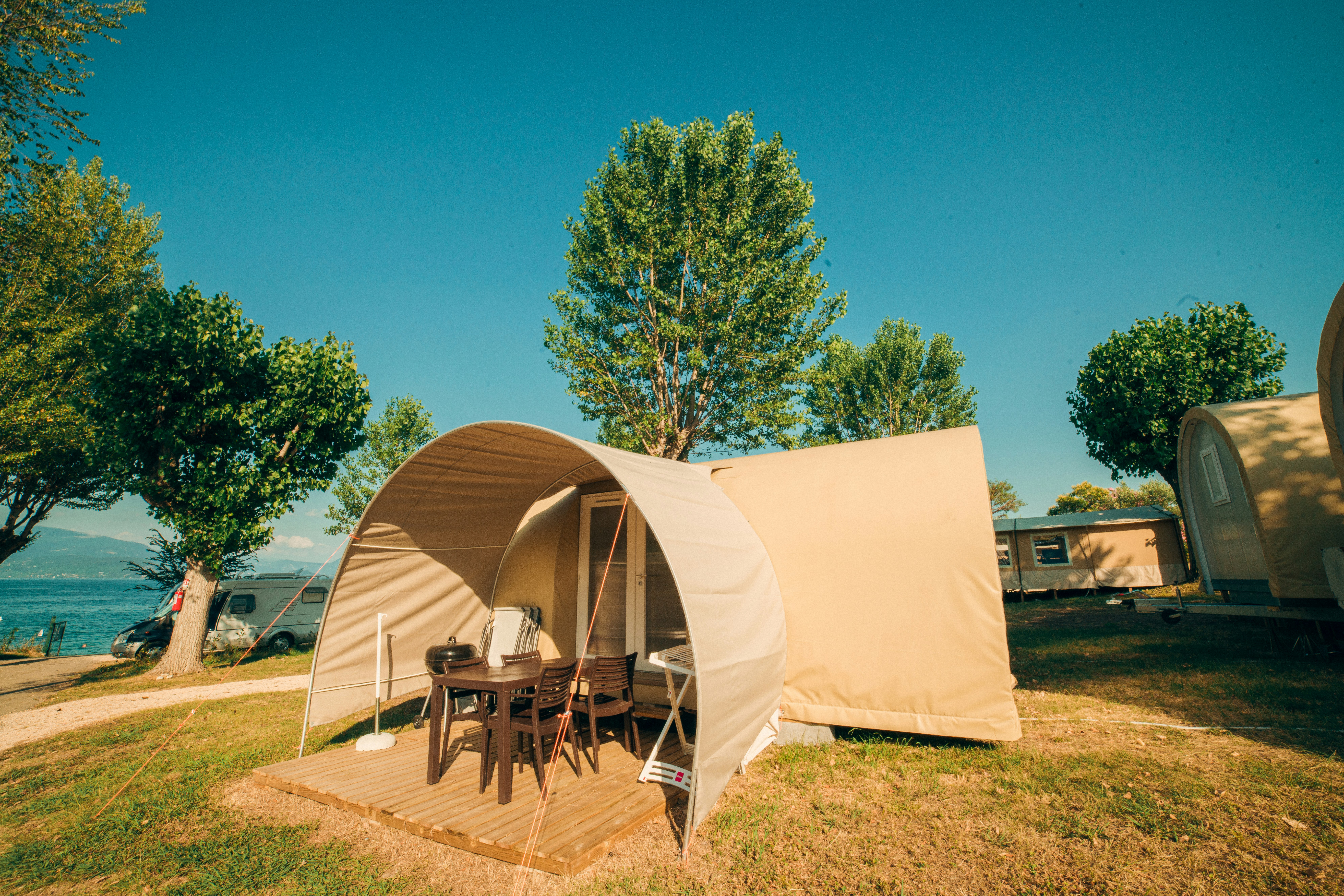 Sivinos Camping Boutique - Glamping-Zelt auf dem Campingplatz