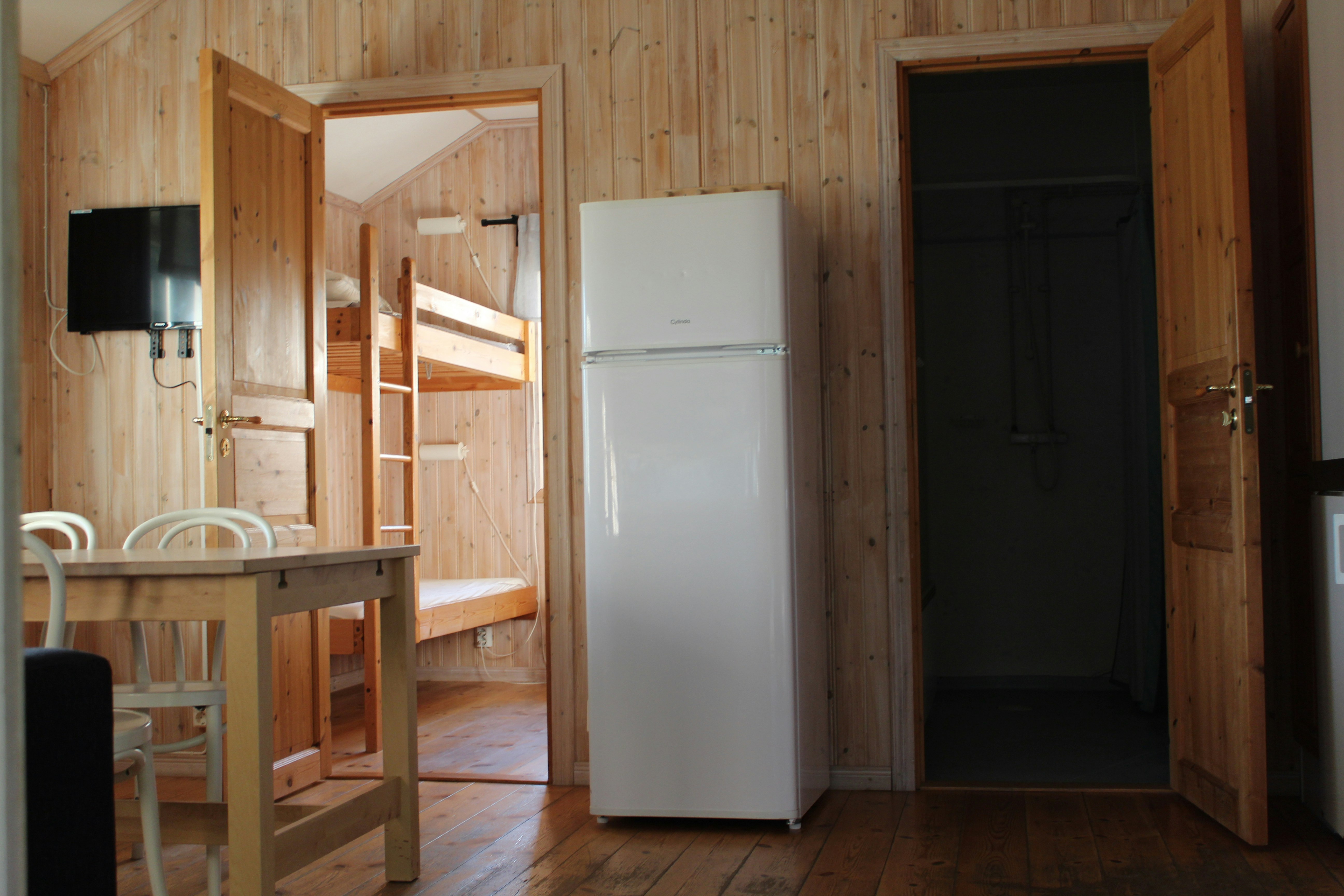 Skantzö Camping - Innenansicht eines Mobilheims