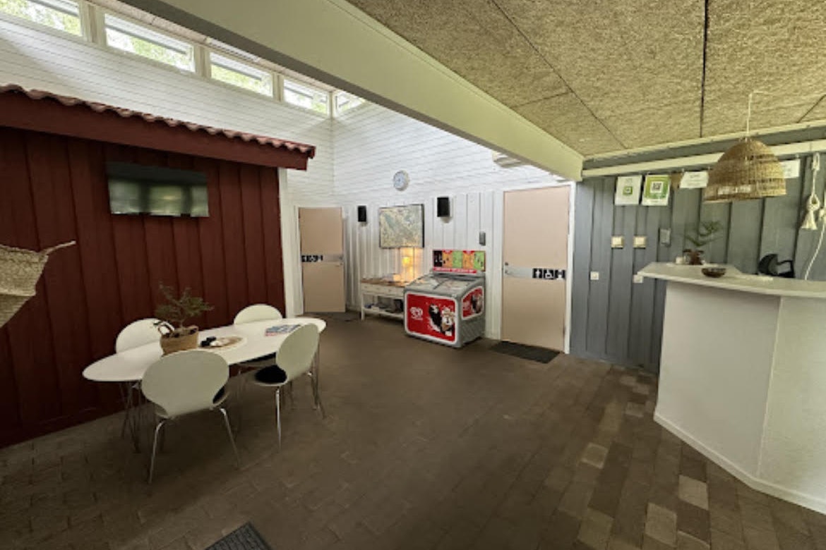 Skäralids Camping - Innenansicht des Servicegebäudes auf dem Campingplatz