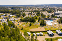 Skellefteå SweCamp - Campingplatz Luftaufnahme