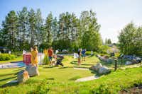 Skellefteå SweCamp - Minigolfplatz auf dem Campingplatz