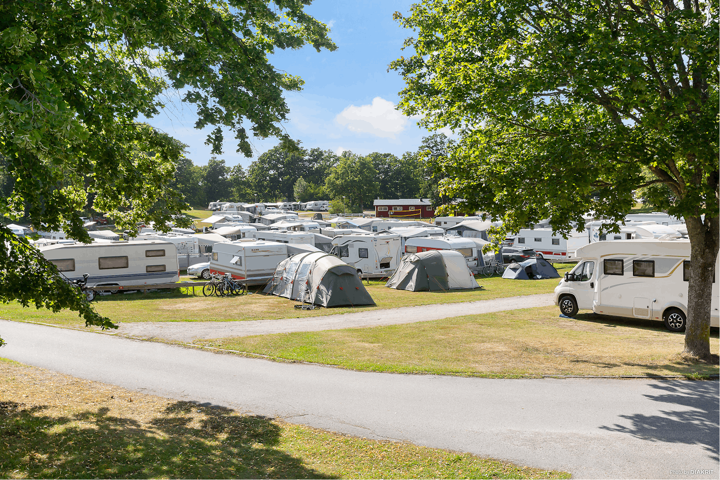 First Camp Skönstavik-Karlskrona  Nordic Camping Skönstavik - Standplätze auf dem Campingplatz
