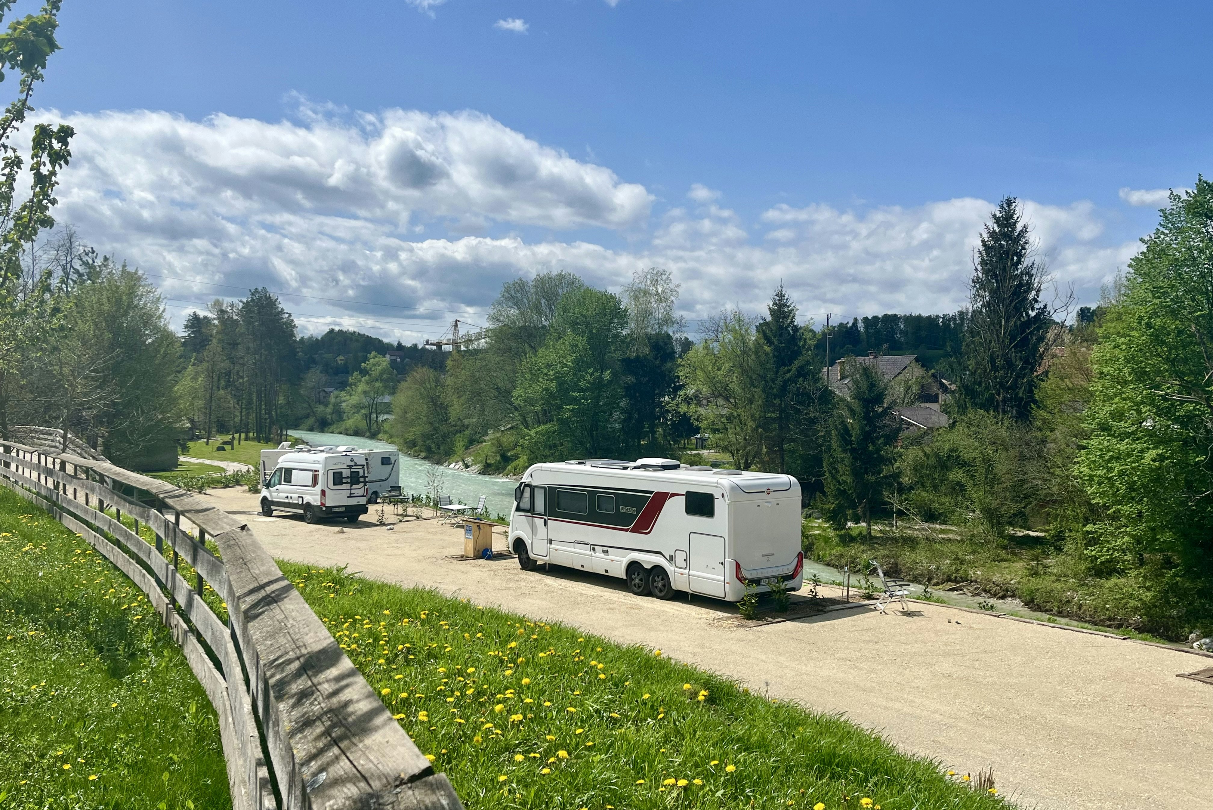 Slovenia Eco Resort - Standplätze auf dem Campingplatz