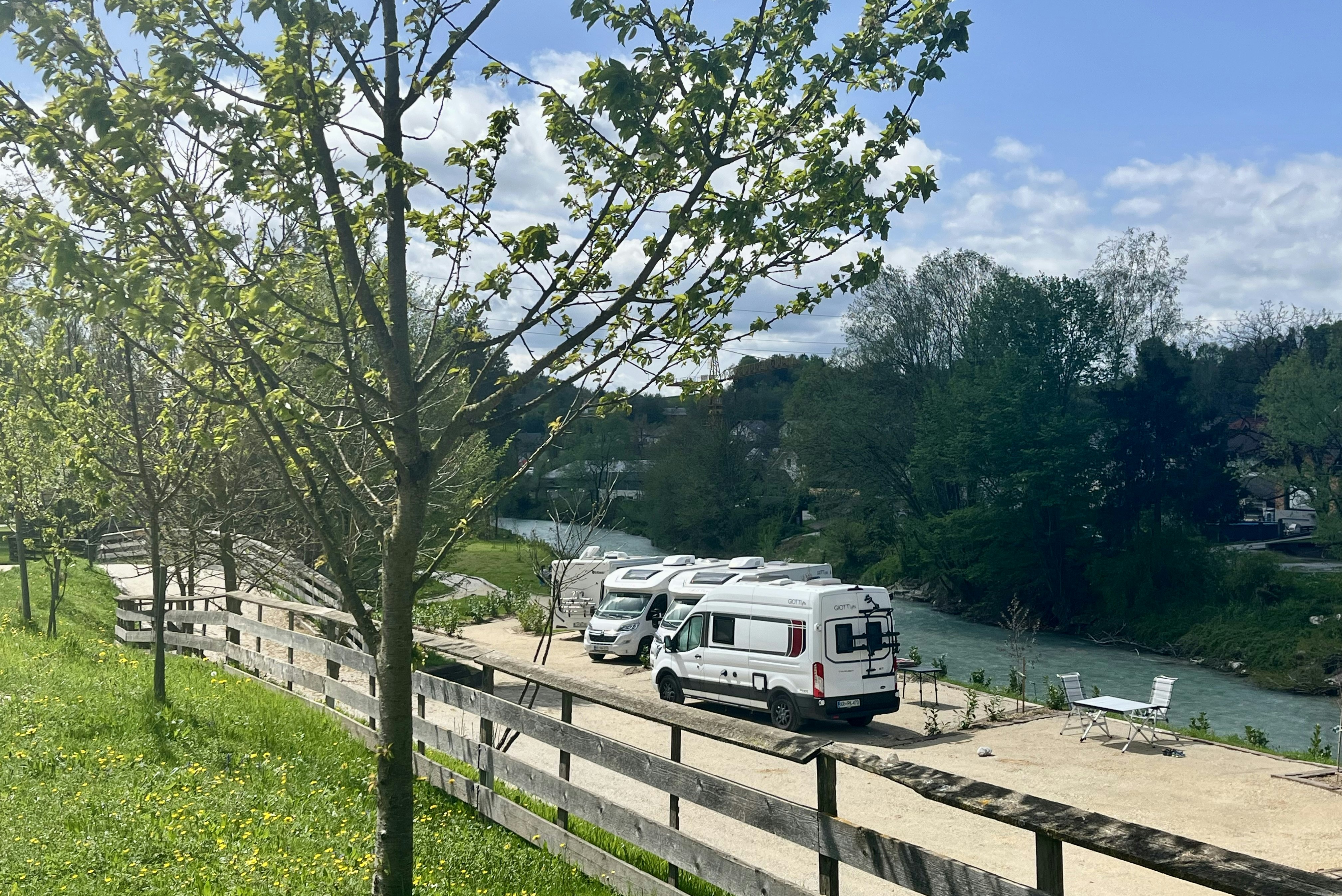 Slovenia Eco Resort - Standplätze auf dem Campingplatz