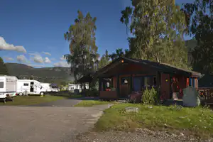 Sølvgarden Feriesenter - Blick auf die Mobilheime und Standplätze auf dem Campingplatz