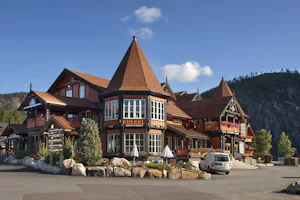 Sølvgarden Feriesenter - Hauptgebäude des Campingplatzes mit Restaurant
