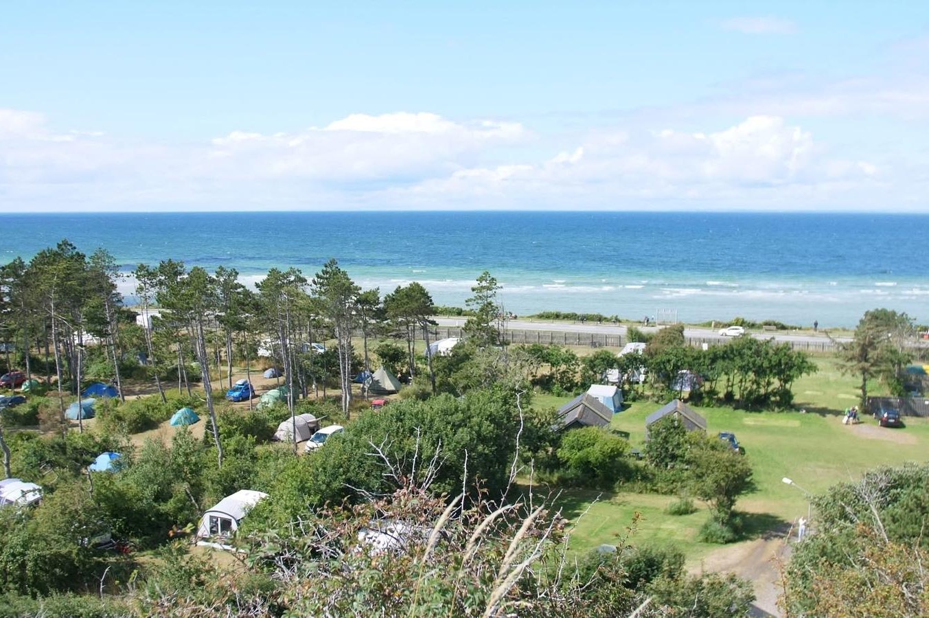 Sælvigbugtens Camping  - Campingplatz aus der Vogelperspektive