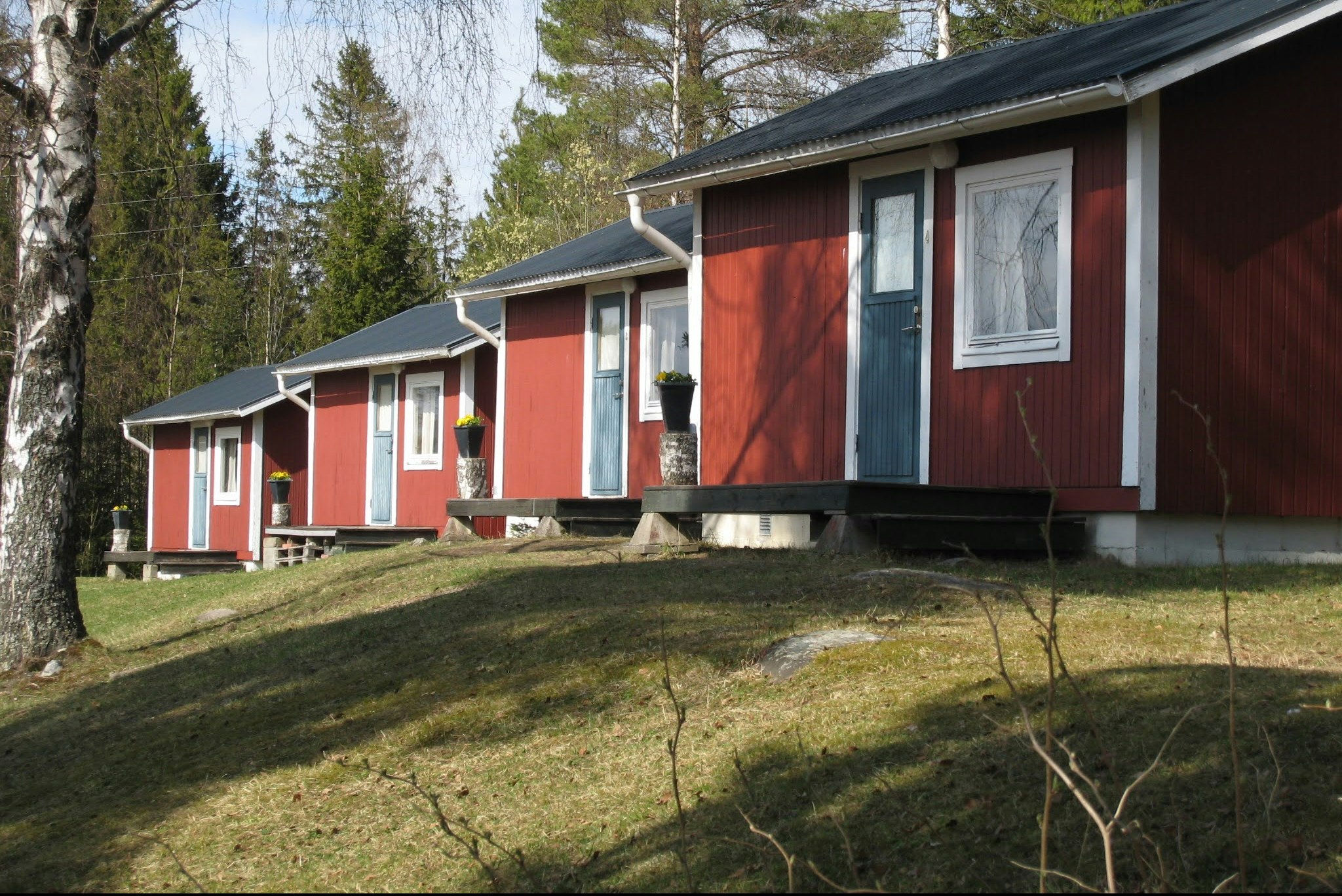 Solbacken Camping Café och Konferens  - Mobilheime auf dem Campingplatz