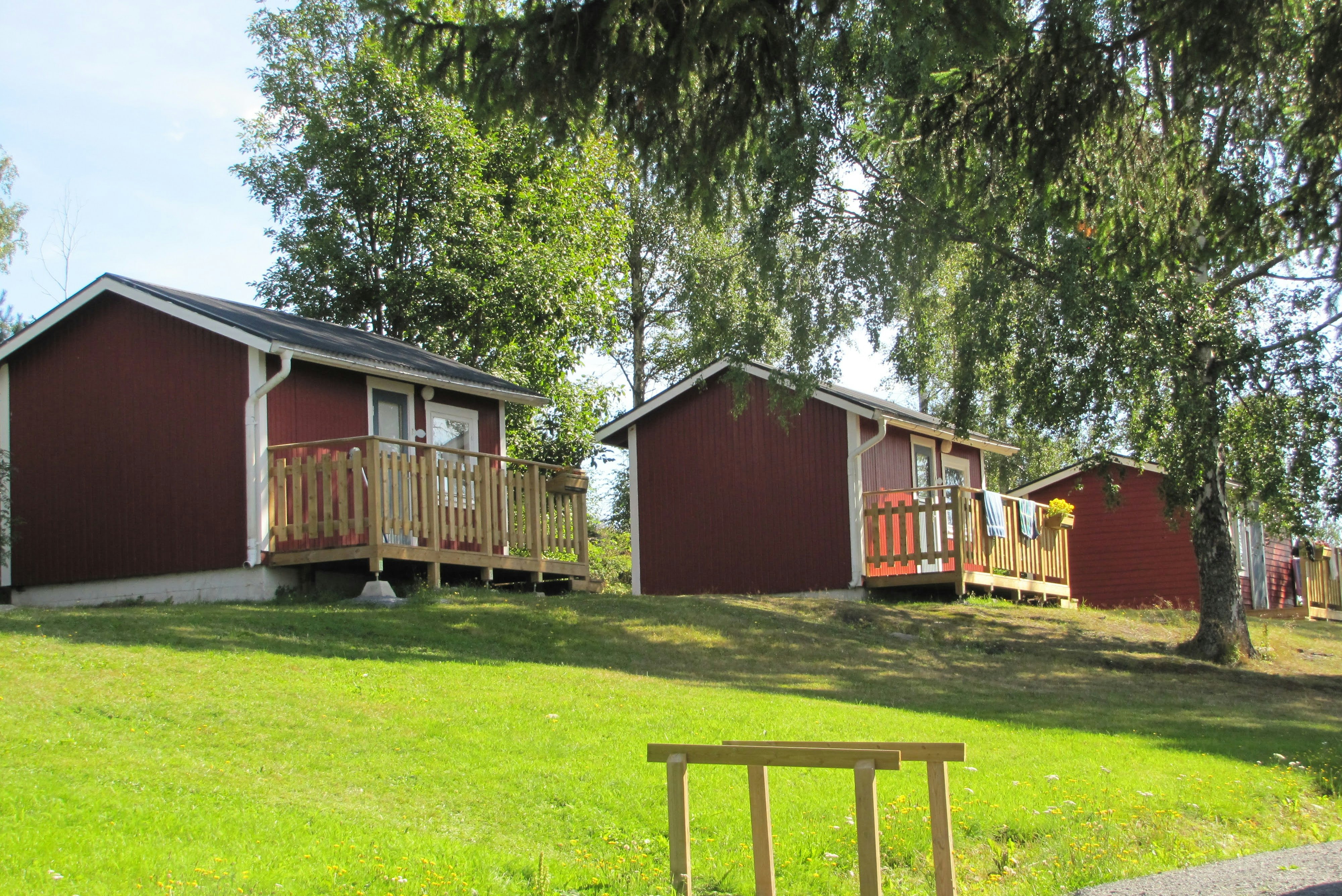 Solbacken Camping Café och Konferens  - Mobilheime auf dem Campingplatz
