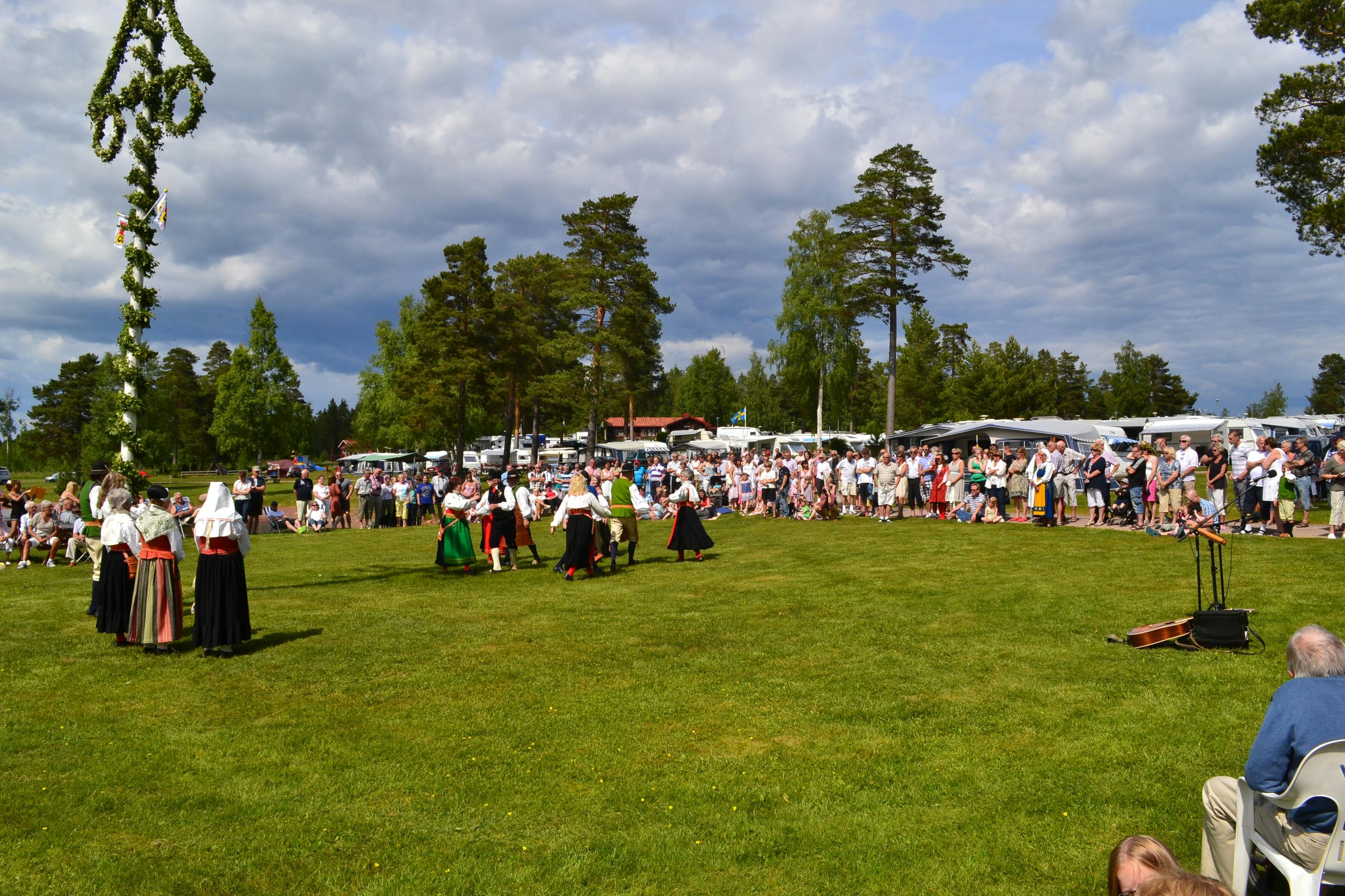 Sollerö Camping - Volksfeste auf dem Campingplatz