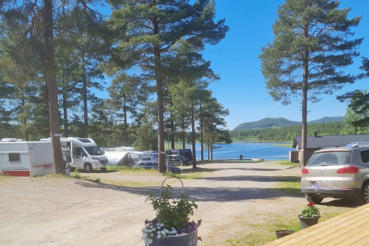 Sonfjällscampen Hedeviken - Standplätze auf dem Campingplatz