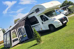 Sonnencamp Gösselsdorfer See - Standplätze auf der Wiese des Campingplatzes