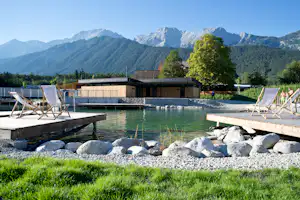 Sonnenplatau Camping Gerhardhof - natürlicher See auf dem Campingplatz