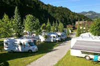 Sonnenterrassen Camping - Wohnmobilstellplatz vom Campingplatz in den Alpen
