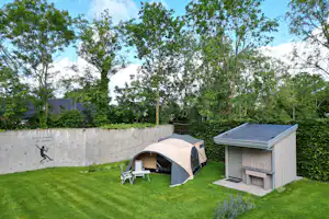 Camping de Voetel Sportcamping de Voetel - Standplätze auf dem Campingplatz mit privater Sanitäreinheit