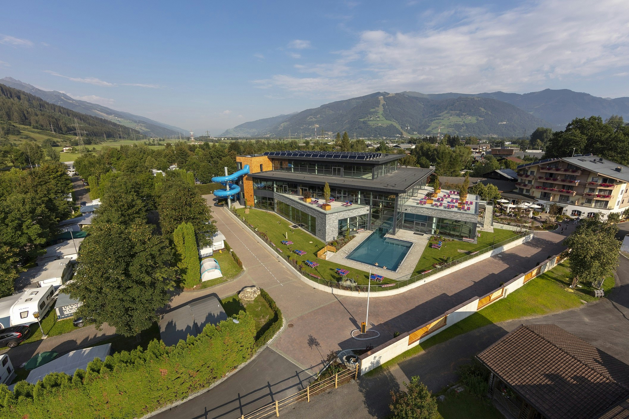 Sportcamp Woferlgut  Sportcamping Woferlgut  - Luftaufnahme des Campingplatzes