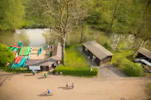Kajakverleih des Campingplatzes Spreewald-Natur-Camping Am Schlosspark in Lübbenau an der Spree