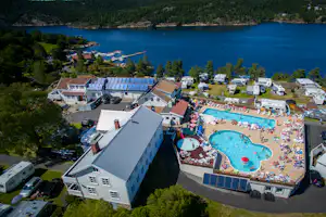 Sørlandet Feriesenter - Campingplatz Luftaufnahme--