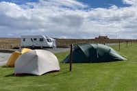 Staffin Caravan & Camping Site - Zelplätze auf der Wiese