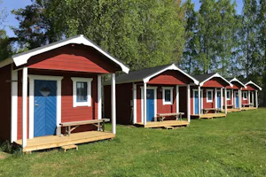 Steiner’s Camping & Lodge AB - Mobilheime auf dem Campingplatz