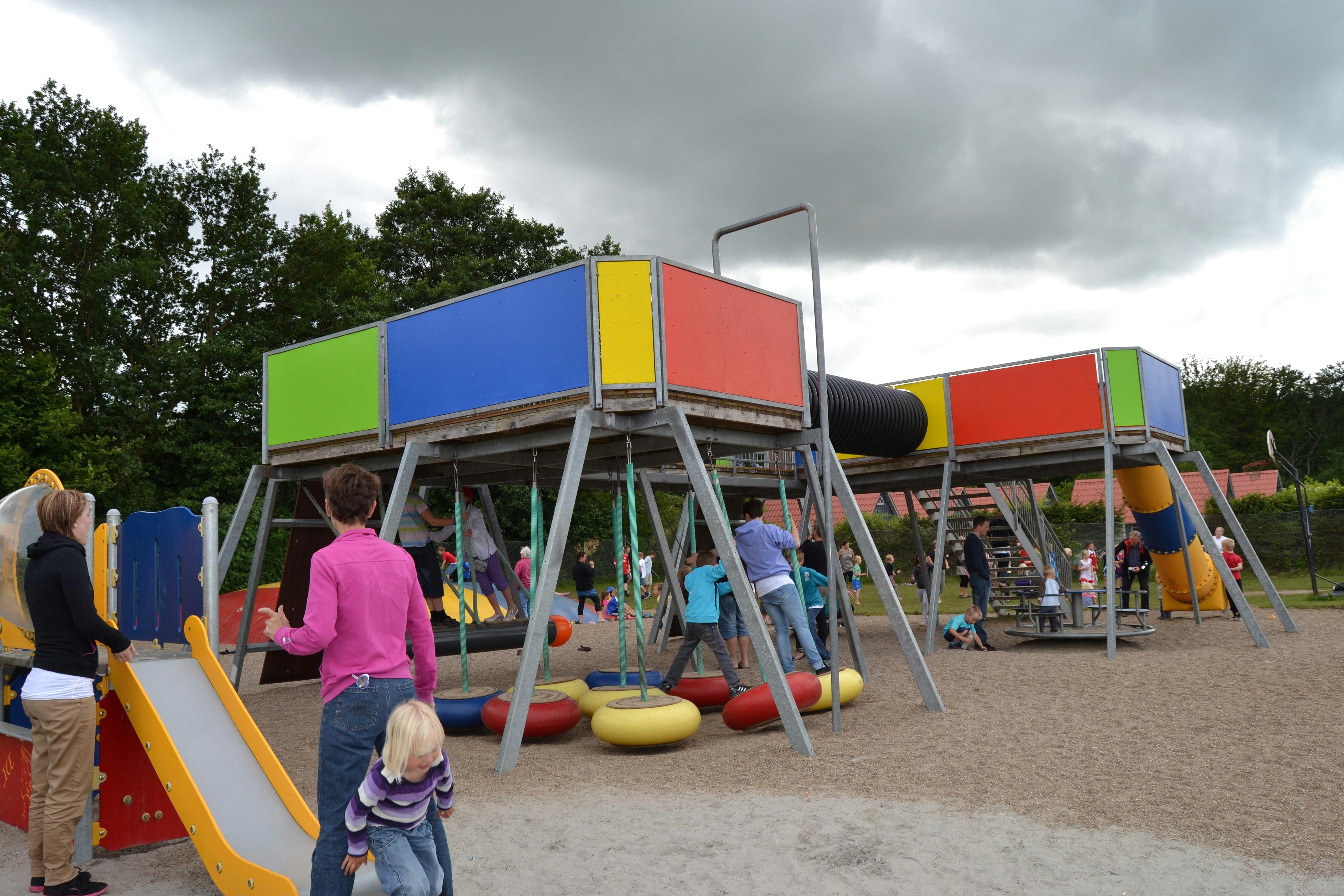Stensager Strand Camping - Spielplatz vom Campingplatz