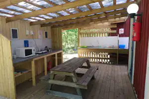 Stensjö Camping & Vandrarhem - Gemeinschaftsküche