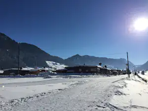 Sternen-Camping - Campingplatzanlage im Winter
