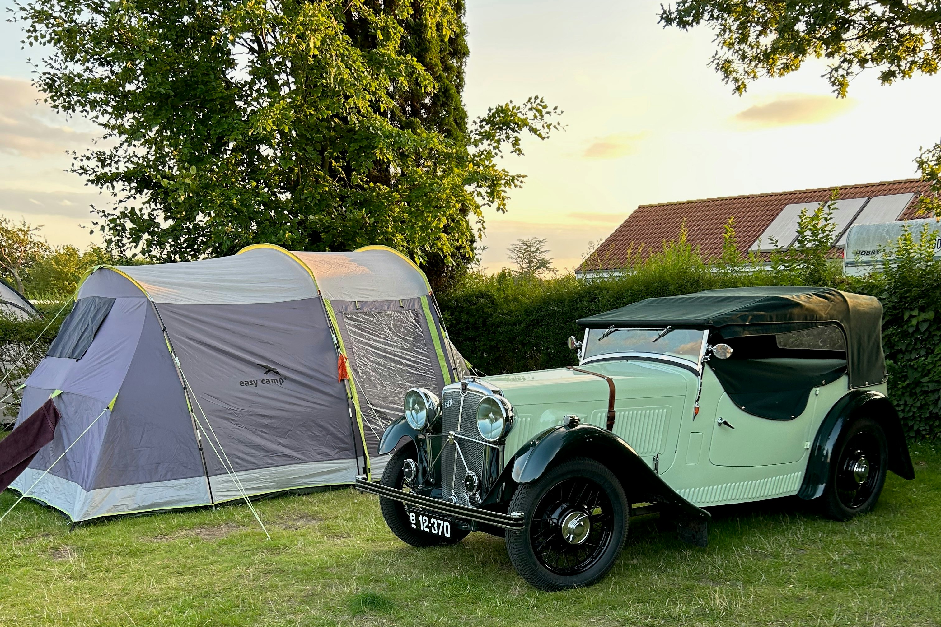 STEVNS CAMPING - Zeltplatz im Grünen auf dem Campingplatz