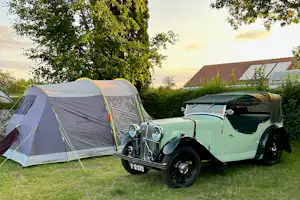 STEVNS CAMPING - Zeltplatz im Grünen auf dem Campingplatz