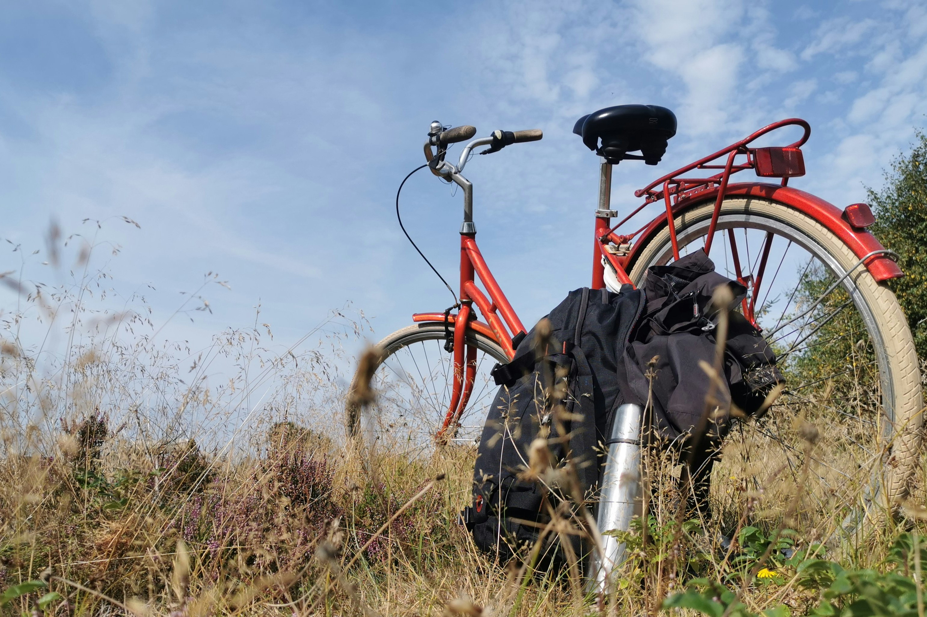Stjerne Camping - Fahrräder auf dem Campingplatz