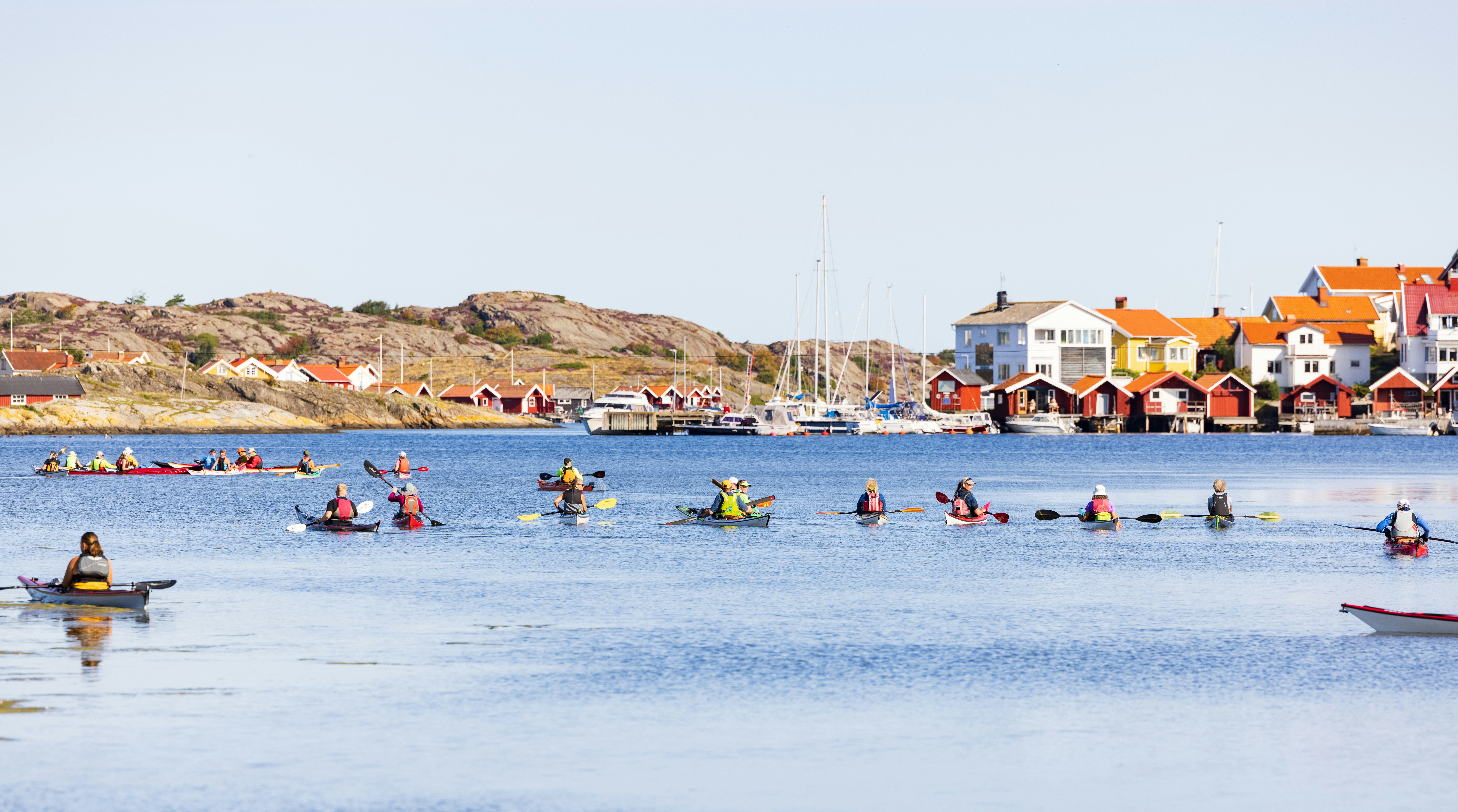 Stocken Camping - Kajakfahren auf dem See als Freizeitaktivität