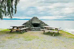 Storsand Gård Camping - Grillplatz