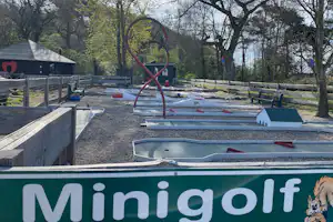 Rosenvold Strand Camping - Minigolfplatz auf dem Campingplatz