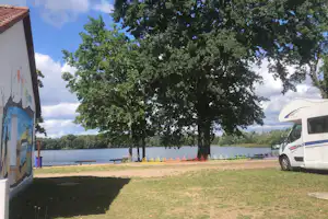 Strandbad & Camping Oderbruch - Stellplätze auf dem Campingplatz
