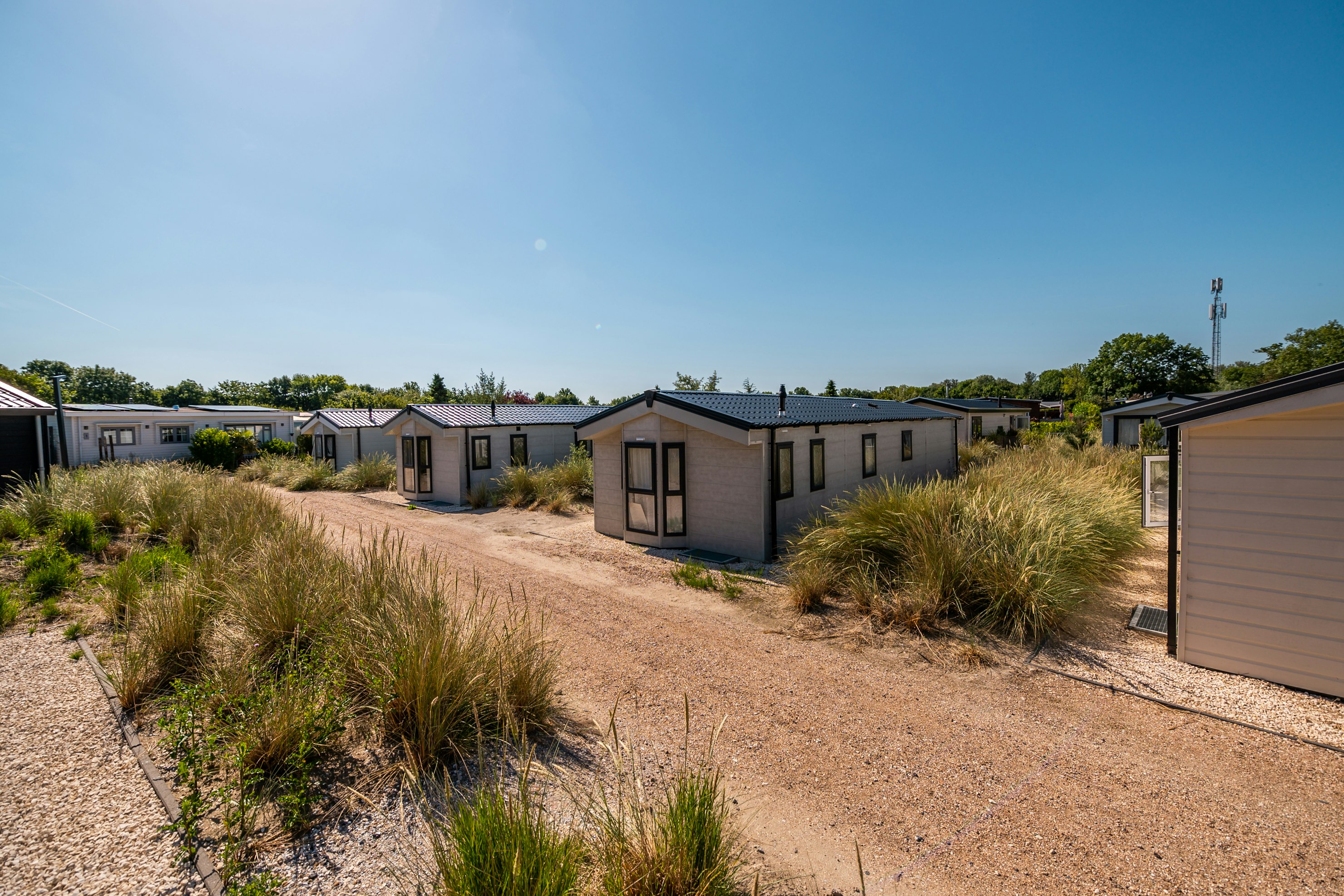 EuroParcs Poort van Zeeland  Strandcamping De Quack - Mobilheime auf dem Campingplatz