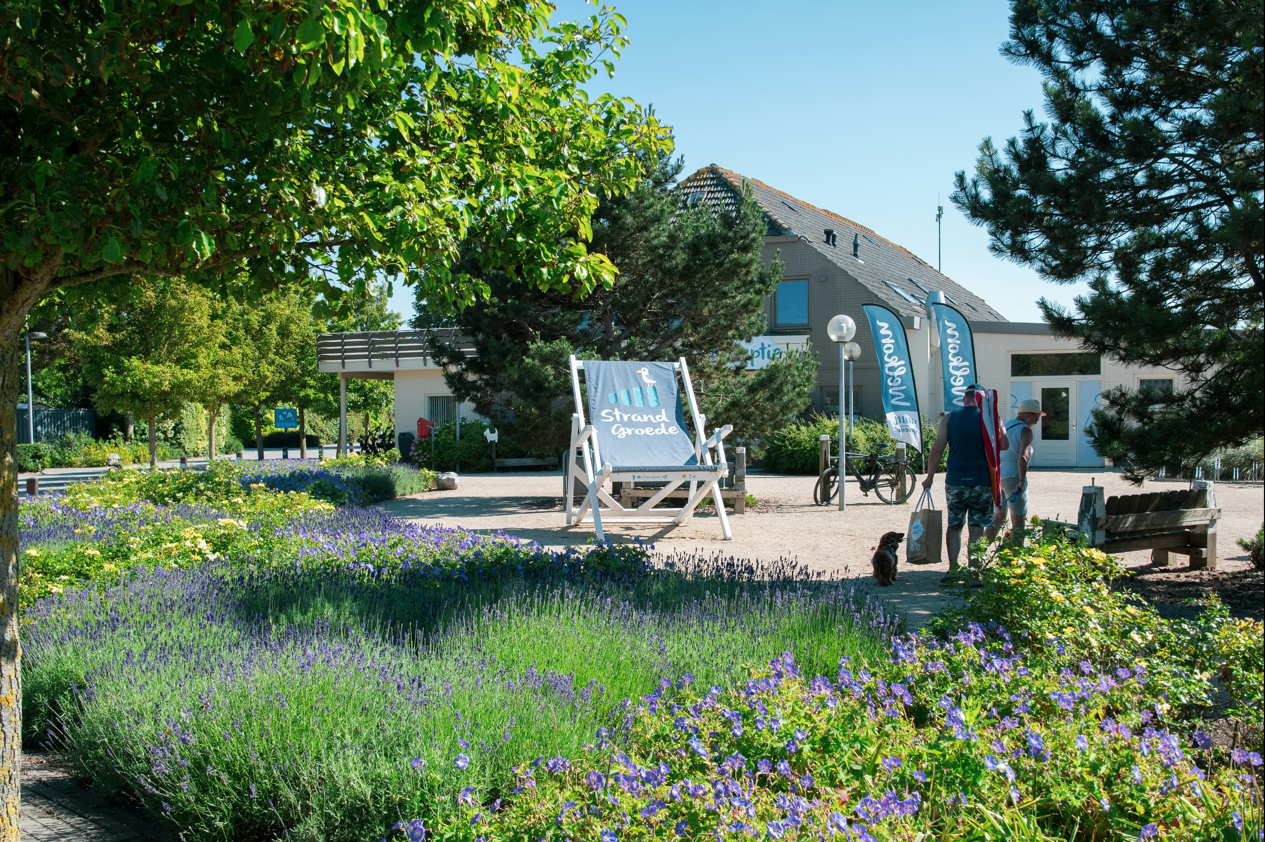 Strandcamping Groede  - Eingang des Campingplatzes