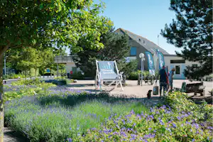 Strandcamping Groede - Eingang des Campingplatzes
