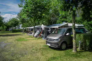 Strandcamping Wallnau - Standplätze im Grünen auf dem Campingplatz
