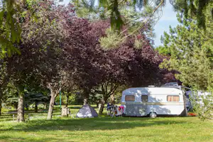 Camping Sandaya La Ribeyre - Stellplätze im Grünen