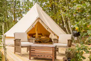 Surfviken - Glamping-Zelt auf dem Campingplatz