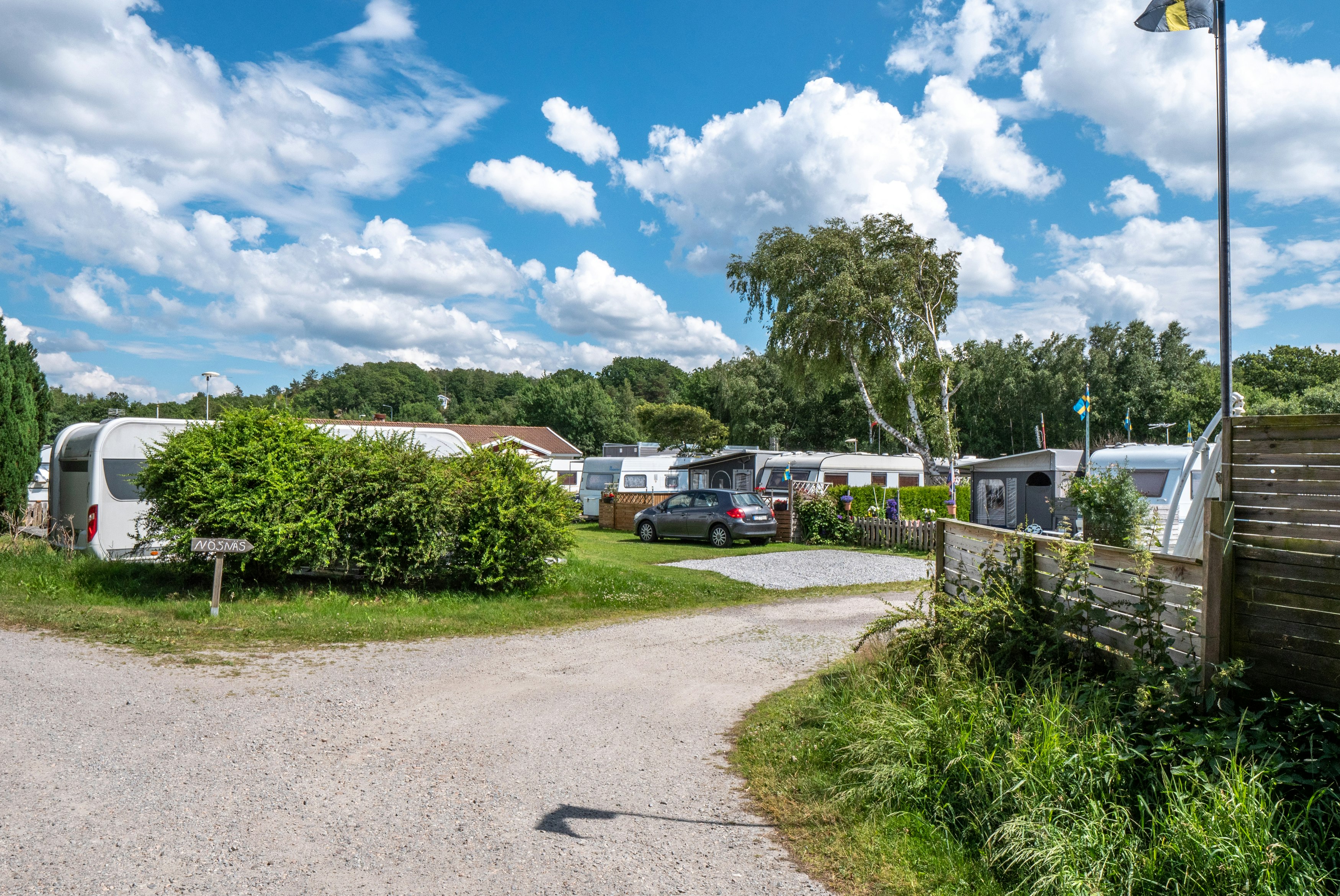 Surfviken - Standplätze auf dem Campingplatz